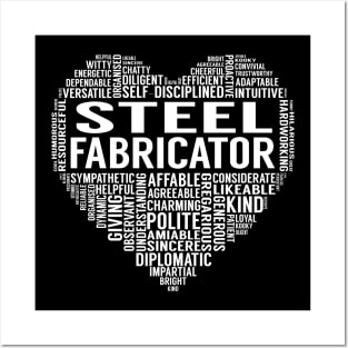 Steel Fabricator Heart Posters and Art